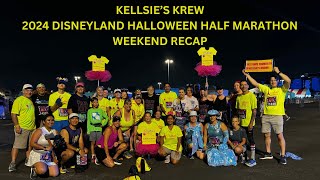 2024 Disneyland Halloween Half Marathon Weekend Recap Kellsies Hope Kellsies Krew [upl. by Atiuqehc]