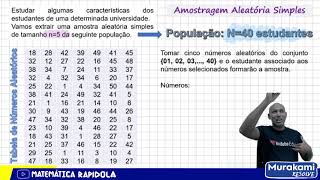 Tudo sobre amostragem aleatória simples ✅ INTRODUÇÃO À ESTATÍSTICA 04 [upl. by Ehttam505]