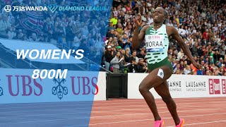 Mary Moraa produces perfect tactics over 800m in Lausanne  Wanda Diamond League [upl. by Clark963]