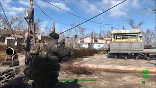 Fallout 4 Creation Club Modularer Armeerucksack und Handgefertigte Schrotflinte Test [upl. by Gilpin]