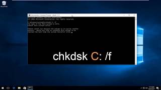 How To Run A Disk Check In Windows 10 Using The Command Prompt [upl. by Iknarf]