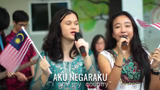 quotAku Negarakuquot  Audi MokShazee Ishak Cover by Tenby Schools Penang [upl. by Eiramanin]