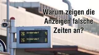 Warum zeigen die Anzeigen falsche Zeit an [upl. by Adnoloy]