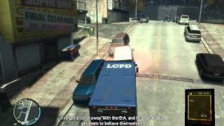 GTAIV  How to get a Police Stockade amp NOOSE Patriot in Mission Tunnel of Death [upl. by Douville187]