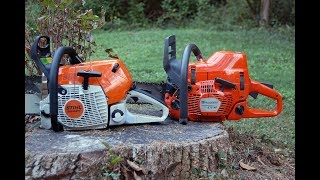 Stihl 441 Vs Husqvarna 576xp [upl. by Anema]