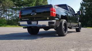 Flowmaster Super 44 Dual Out Chevy Silverado 53 [upl. by Nnayt]