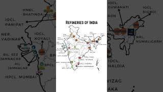 Oil refineries of India [upl. by Mannes765]