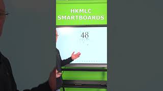 HKMLC Smart Board 55 Inch Interactive Whiteboard Builtin 4800MP Camera [upl. by Ralat]