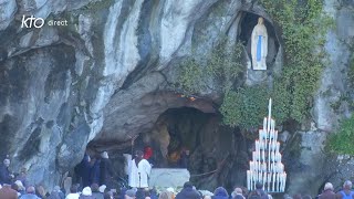 Chapelet du jour de Noël à la grotte de Lourdes [upl. by Iden]