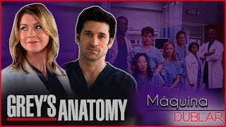 ✔Conheça os DUBLADORES de GREYS ANATOMY no Brasil ATUALIZADO  MáquinaDeDublar [upl. by Hakilam]