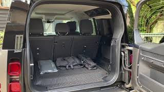 Land Rover Defender PHEV boot space and layout [upl. by Aenneea5]