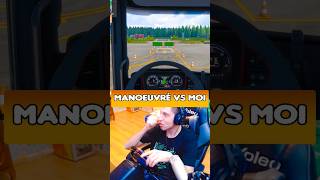 Les manœuvre  🥲 volantegamer eurotrucksimulator2 drivingacademy gaming [upl. by Draillih]