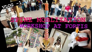 Spine Mobilization workshop Vlog [upl. by Kalina]