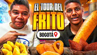 El TOUR del FRITO en BOGOTA🤤🥟  DÍMELO NEGRITOW [upl. by Etnod152]