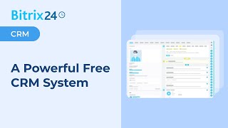 Bitrix24  A Powerful Free CRM System [upl. by Ertemed]