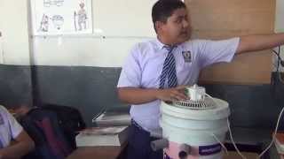 SCIENCE PROJECT BY CLASS 10 AIR COOLER BY ASHWIN [upl. by Errot]