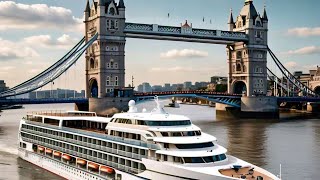 Thames River Cruise  Experience London from a Boat  Exploring Londons Waterway  thamesriver [upl. by Brom]