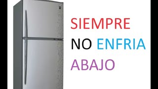 Refrigerador DAEWOO NO ENFRIA ABAJO CHEKA ESTO [upl. by Akcirederf]