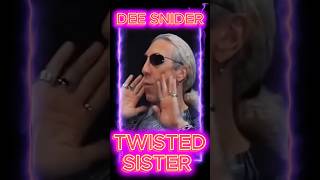 DEE SNIDER talking about the 2000s TWISTED SISTER reunion twistedsister [upl. by Felicdad894]