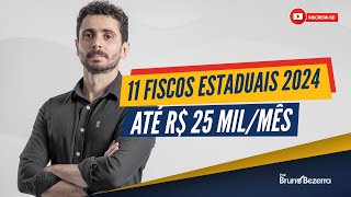 Concursos Fiscais Municipais 2024 11 oportunidades para Auditor Fiscal [upl. by Raynata819]