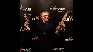 Les Victoires du Jazz 2021  Pierrick Pédron  Artiste instrumental de lannée [upl. by Hairahs]