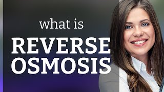 Understanding Reverse Osmosis A Simple Guide [upl. by Bonnice693]