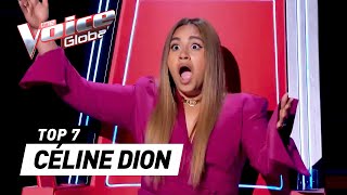 MINDBLOWING Céline Dion covers on The Voice [upl. by Arne]