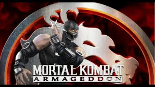 Mortal Kombat Armageddon Noob Saibot Alternate Costume Arcade [upl. by Siulegroj]