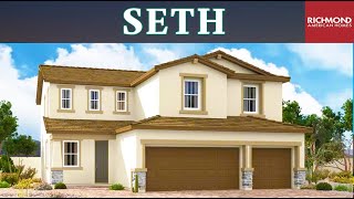 Seth Plan at Stonehaven by Richmond American Homes l New Homes for Sale in SW Las Vegas [upl. by Ahsata]