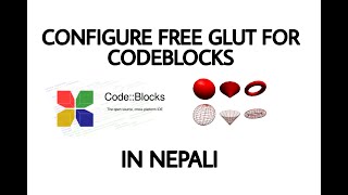 OpenGL  FreeGLUT setup in Codeblocks 2003  Nepali [upl. by Ackler]