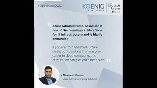 Become a Microsoft azure Administrator  Associate  Koenig [upl. by Attelocin]