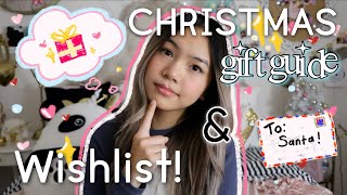 CHRISTMAS GIFT GUIDE AND WISHLIST  ft BOKKSU [upl. by Vashti]