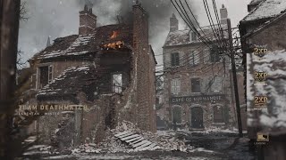 Call of Duty WW2  Carentan Winter TDM 18 K  9 D Multiplayer Gameplay [upl. by Ahsetal825]