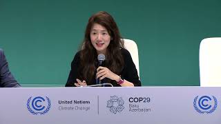 COP29 Speech COP29 Baku Press Conference dub ICET 16112024 [upl. by Ahsanat398]