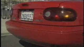 Top Gear 1989  Mazda MX5 Miata review [upl. by Alegnaed855]