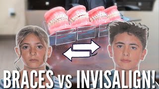 Today is the Day for BRACES vs INVISALIGN  Going to See the Orthodontist 🦷 [upl. by Darren]