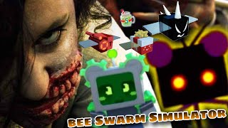 BOO SWARM BEE SWARM SIMULATOR LIVE ROBLOX  red hive level 18 19 [upl. by Kcirderfla328]