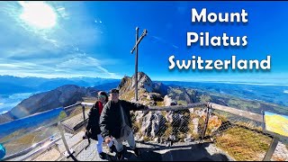 Mount Pilatus  Tour in Europe Switzerland  October 21 2024  V3 [upl. by Annauqaj]