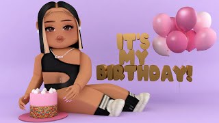 MY SURPRISE 20TH BIRTHDAY CELEBRATION  400K VIDEO I DIDNT KNOW ABOUT THIS  Roblox Bloxburg [upl. by Arries]