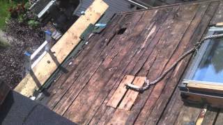 How bad is your roof sheathing  Fixer on the roof [upl. by Holmes316]