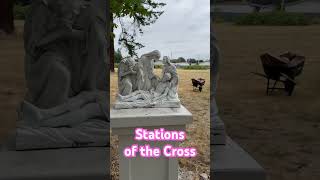 Stations of the Cross Part 1 catholicprayers pieta [upl. by Meaghan]