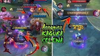 How to dealt with the most annoying heroes in mlbb 💀  kagura selena explicit  Mobile Legends [upl. by Abih]