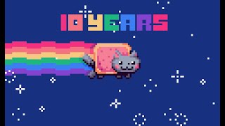 Nyan Cat Chiptune Remix [upl. by Nauquf]