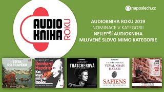 Audiokniha roku 2019 Nejlepší audiokniha – mluvené slovo mimo kategorie [upl. by Hannaj]