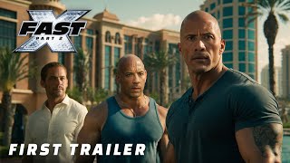 FAST X PART 2 – FIRST TRAILER 2025 Paul Walker Vin Diesel Dwayne Johnson [upl. by Eada259]