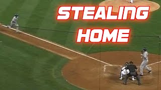 MLB Stealing Home Plate Compilation [upl. by Atihcnoc]