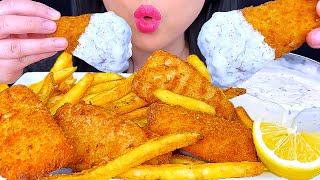 ASMR MUKBANG  Fish And Chips  Eating Sounds  ASMR Phan [upl. by Ert]