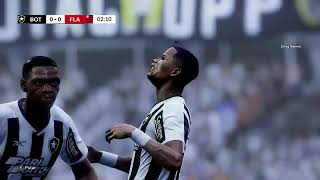 BOTAFOGO X FLAMENGO  GAMEPLAY PES 2021 [upl. by Zamora]