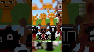 All Orange Sprunki Phases 19 Addon minecraft [upl. by Nevin]