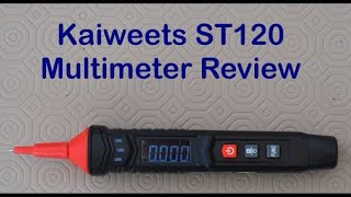 Kaiweets ST120 Multimeter Review  132 [upl. by Chassin223]